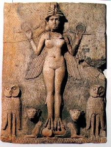 Carving of Ianna c.2500 BCE